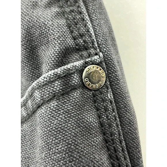 Diehard‎ Men's Black Denim Carpenter Pants Size 36x34 Workwear Utility Gorpcore - Picture 11 of 13